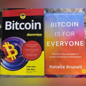 2 Books - Bitcoin for Dummies / Bitcoin for Everyone and Bitcoin